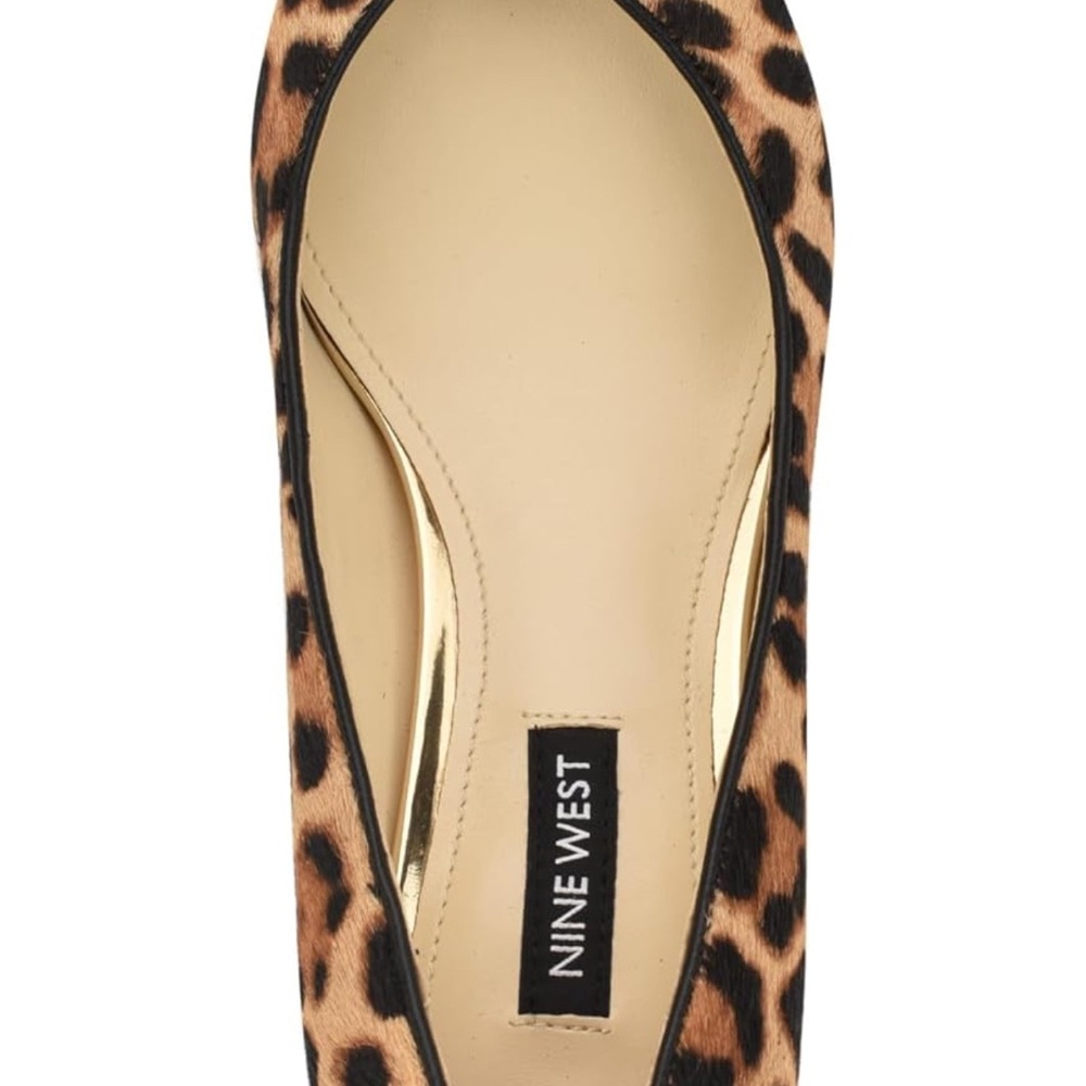 Nine West Ariel’s Leopard Print Pointed Toe Kitten Heel Pumps - Women - Picture 11 of 11